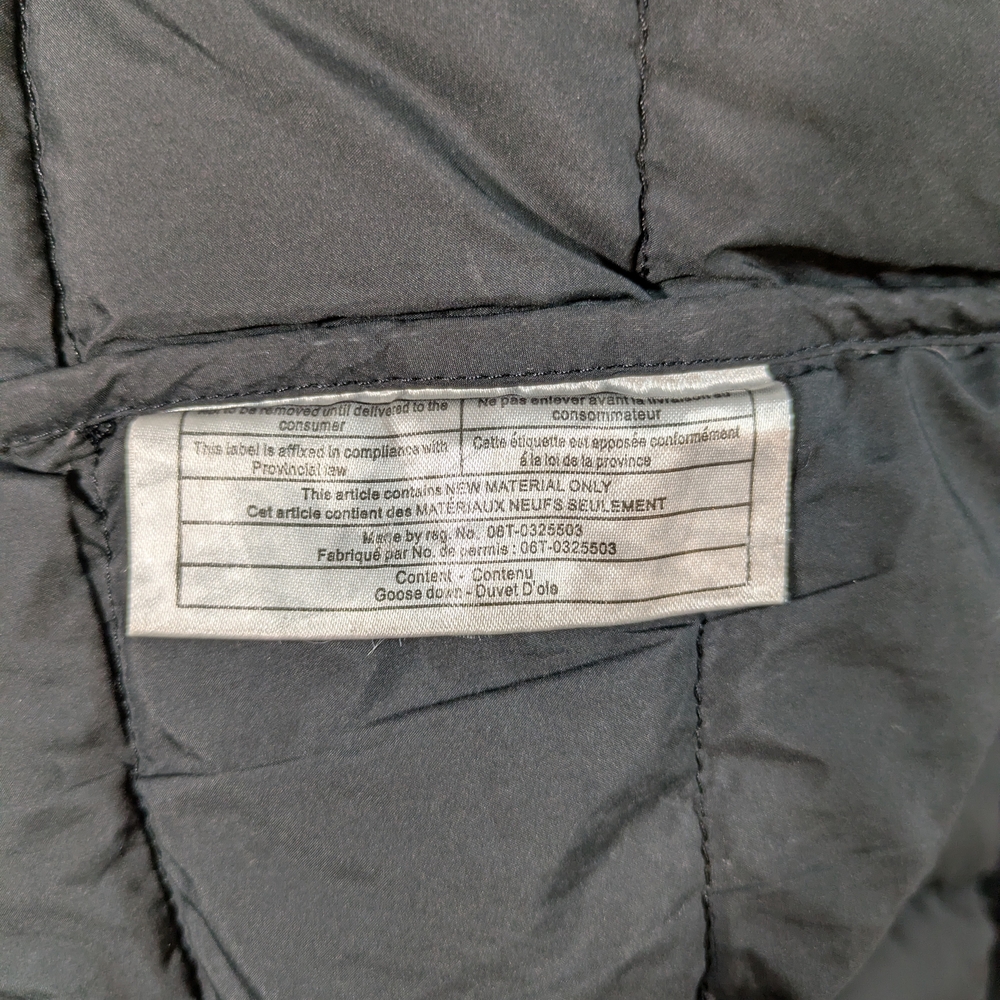 2011 The North Face 600 Women's Black Hooded Down Puffer Coat Size Small - Picture 13 of 16